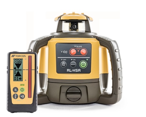 Laser Obrotowy Topcon RL-H5A + odbiornik LS-100D